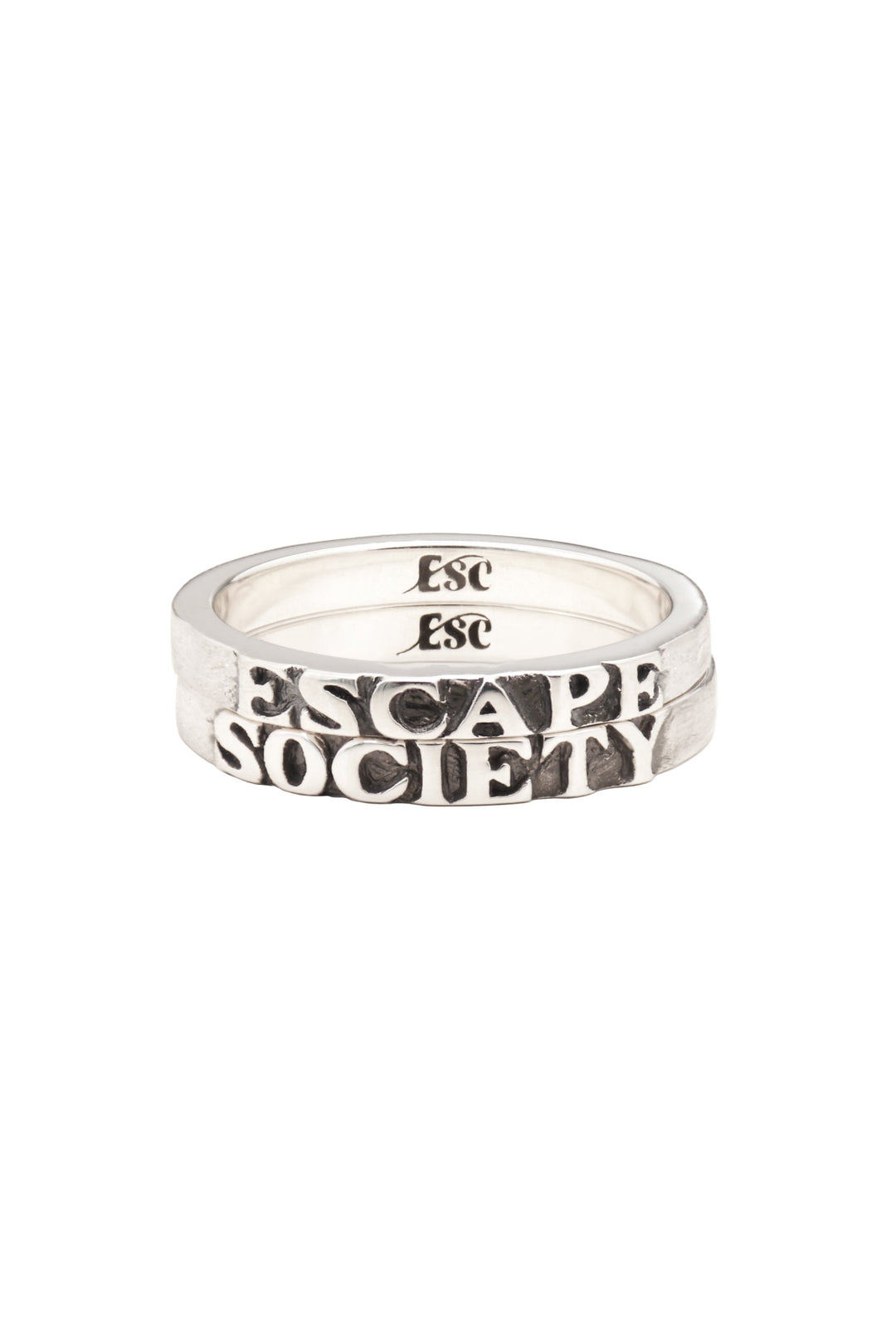 Escape Society Ring Set - Silver